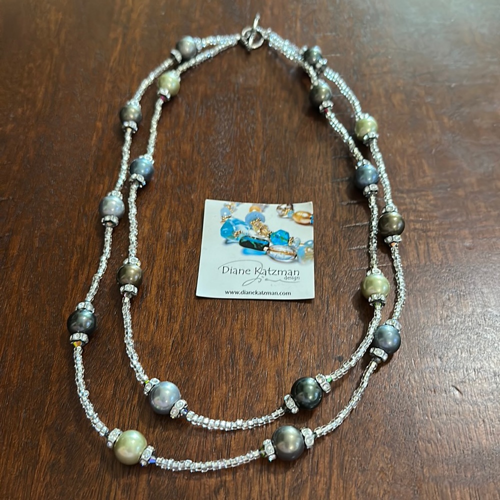 EUC Diane Katzman Design Layered necklace